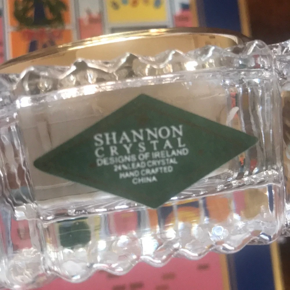 Shannon Crystal Symmetry Clock NIB